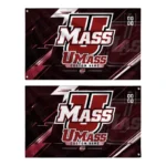 Umass Minutemen House Flag Customized Speed Slashes Red Best Selling