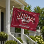 Umass Minutemen House Flag Personalized Ornate Border Red Best Selling