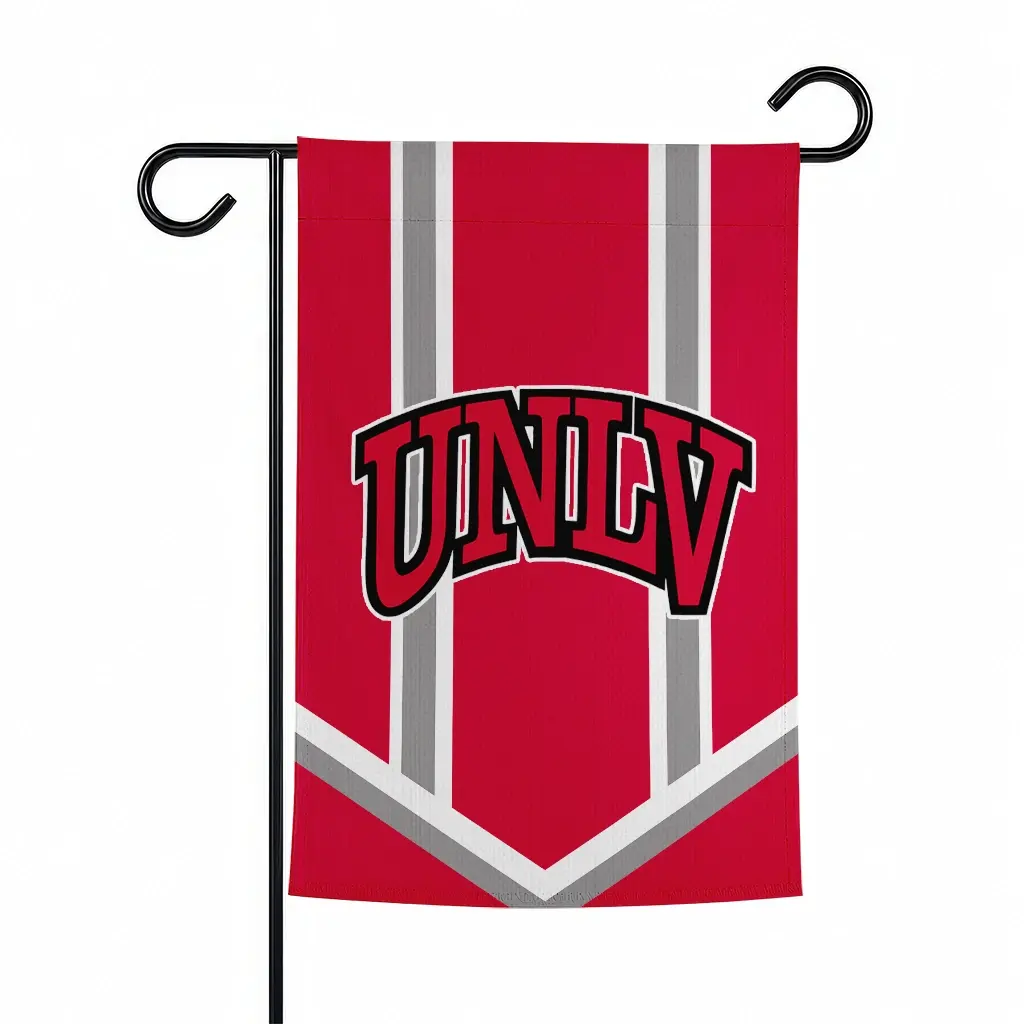 Unlv Rebels Garden Flag Custom Chevron Stripes Red Best Selling Unlv Rebels Garden Flag Custom Chevron Stripes Red Best Selling