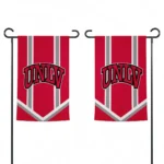 Unlv Rebels Garden Flag Custom Chevron Stripes Red Best Selling