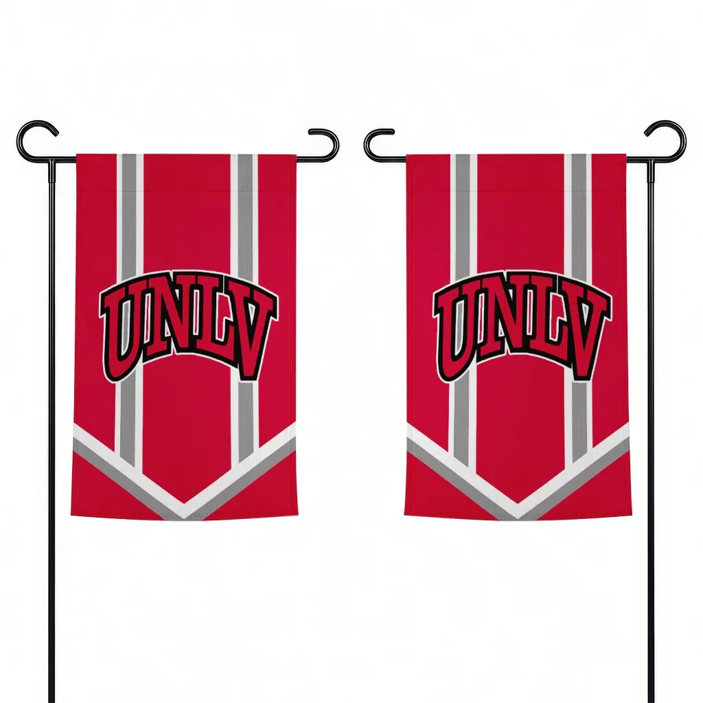 Unlv Rebels Garden Flag Custom Chevron Stripes Red Fashion Forward Unlv Rebels Garden Flag Custom Chevron Stripes Red Fashion Forward