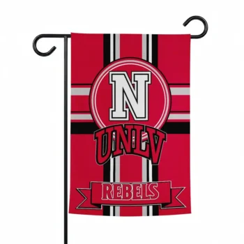 Unlv Rebels Garden Flag Custom Circle Medallion Red Best Selling