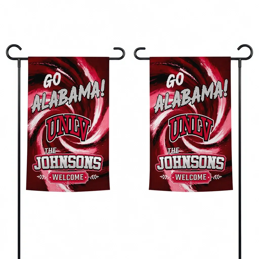 Unlv Rebels Garden Flag Customized Swirl Vortex Red Fashion Forward Unlv Rebels Garden Flag Customized Swirl Vortex Red Fashion Forward