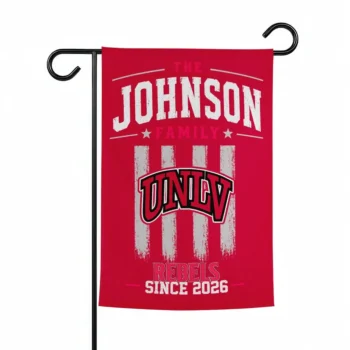 Unlv Rebels Garden Flag Personalized Distressed Stripes Red Best Selling