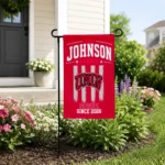 Unlv Rebels Garden Flag Personalized Distressed Stripes Red Best Selling