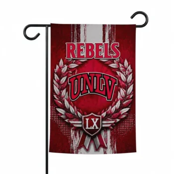 Unlv Rebels Garden Flag Personalized Laurel Wreath Red Best Selling