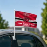 Unlv Rebels House Flag Custom Brushed Streaks Red Best Selling