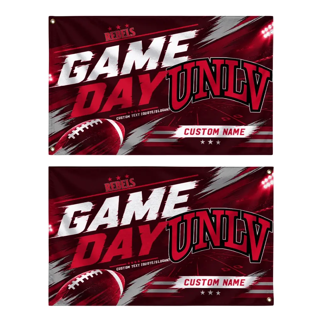 Unlv Rebels House Flag Customized Action Streaks Red Fashion Forward Unlv Rebels House Flag Customized Action Streaks Red Fashion Forward