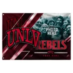 Unlv Rebels House Flag Customized Diagonal Stripes Red Best Selling