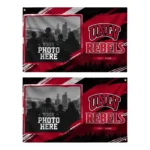 Unlv Rebels House Flag Personalized Framed Photo Red Black Best Selling