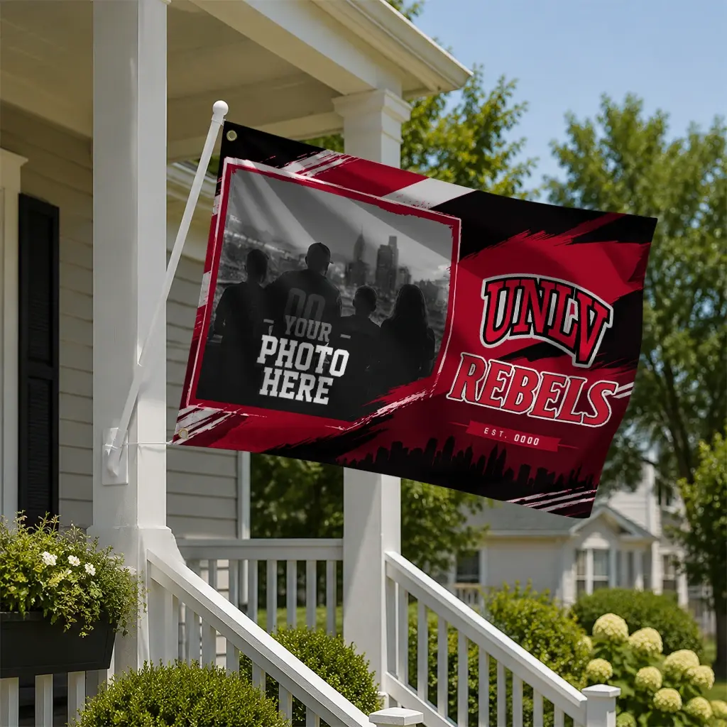 Unlv Rebels House Flag Personalized Framed Photo Red Black New Arrival Unlv Rebels House Flag Personalized Framed Photo Red Black New Arrival