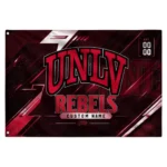 Unlv Rebels House Flag Personalized Speed Slashes Red Best Selling