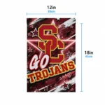 Usc Trojans Garden Flag Customized Glowing Star Red Best Selling