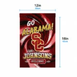 Usc Trojans Garden Flag Customized Swirl Vortex Red Best Selling