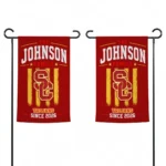 Usc Trojans Garden Flag Personalized Distressed Stripes Red Best Selling
