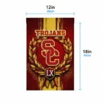 Usc Trojans Garden Flag Personalized Laurel Wreath Red Best Selling