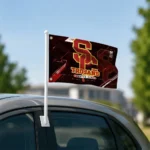 Usc Trojans House Flag Personalized Speed Slashes Red Best Selling
