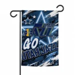 Utah Jazz Garden Flag Custom Glowing Star Navy Best Selling