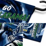 Utah Jazz Garden Flag Custom Swirl Vortex Navy Best Selling
