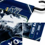 Utah Jazz Garden Flag Customized Photo Frame Navy Best Selling