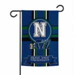 Utah Jazz Garden Flag Personalized Circle Medallion Navy Best Selling
