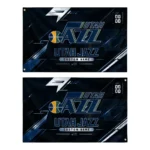 Utah Jazz House Flag Customized Speed Slashes Navy Best Selling