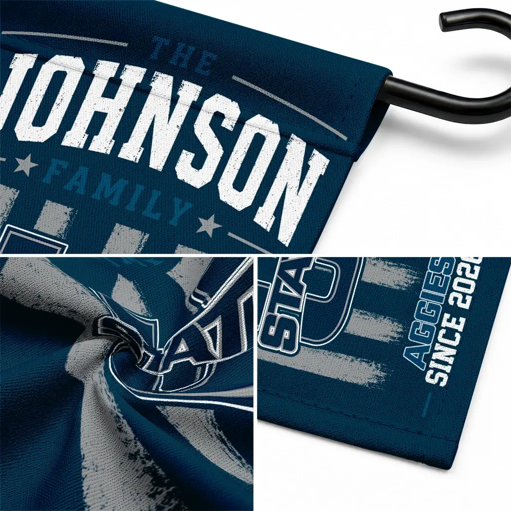Utah State Aggies Garden Flag Personalized Distressed Stripes Navy Latest Model Utah State Aggies Garden Flag Personalized Distressed Stripes Navy Latest Model