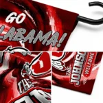 Utah Utes Garden Flag Personalized Swirl Vortex Red Best Selling