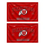 Utah Utes House Flag Customized Ornate Border Red Best Selling