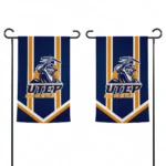 Utep Miners Garden Flag Custom Chevron Stripes Blue Best Selling