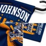Utep Miners Garden Flag Personalized Distressed Stripes Blue Best Selling