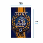 Utep Miners Garden Flag Personalized Laurel Wreath Blue Best Selling