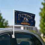Utep Miners House Flag Custom Ornate Border Blue Best Selling