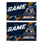 Utep Miners House Flag Customized Action Streaks Blue Best Selling