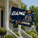 Utep Miners House Flag Customized Action Streaks Blue Best Selling