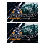 Utep Miners House Flag Customized Diagonal Stripes Blue Best Selling