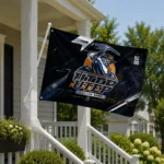 Utep Miners House Flag Personalized Speed Slashes Blue Best Selling