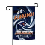 Utsa Roadrunners Garden Flag Custom Swirl Vortex Orange Best Selling