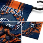Utsa Roadrunners Garden Flag Customized Laurel Wreath Orange Best Selling