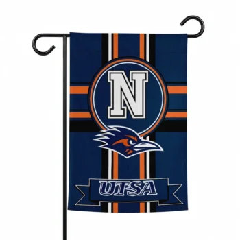 Utsa Roadrunners Garden Flag Personalized Circle Medallion Orange Best Selling