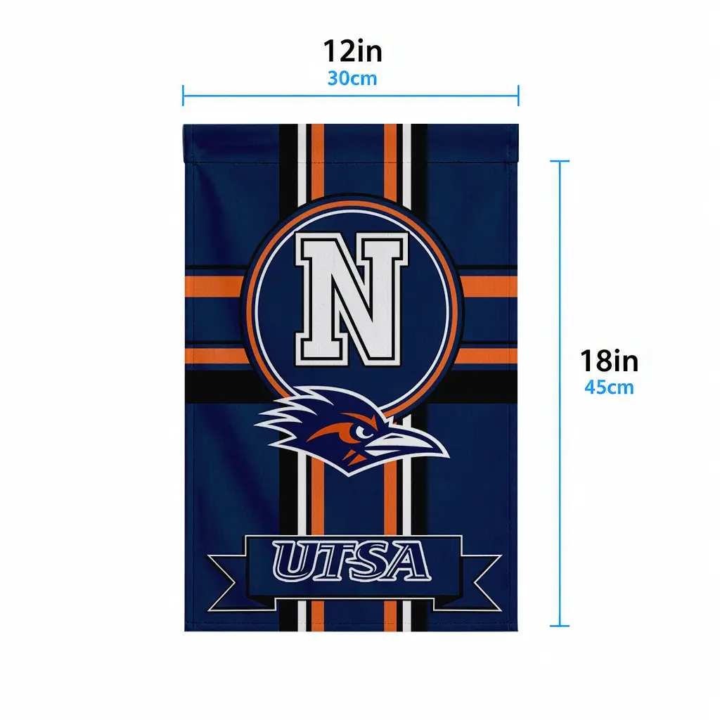 Utsa Roadrunners Garden Flag Personalized Circle Medallion Orange High Quality Utsa Roadrunners Garden Flag Personalized Circle Medallion Orange High Quality