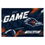 Utsa Roadrunners House Flag Custom Action Streaks Orange Best Selling
