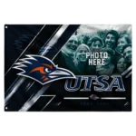 Utsa Roadrunners House Flag Custom Diagonal Stripes Orange Best Selling