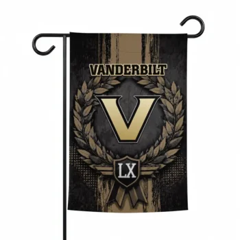 Vanderbilt Commodores Garden Flag Custom Laurel Wreath Black Best Selling