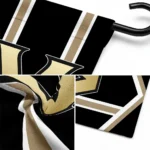 Vanderbilt Commodores Garden Flag Customized Chevron Stripes Black Best Selling