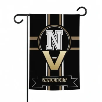 Vanderbilt Commodores Garden Flag Customized Circle Medallion Black Best Selling