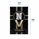 Vanderbilt Commodores Garden Flag Customized Circle Medallion Black Best Selling