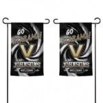 Vanderbilt Commodores Garden Flag Personalized Swirl Vortex Black Best Selling