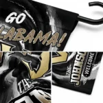 Vanderbilt Commodores Garden Flag Personalized Swirl Vortex Black Best Selling