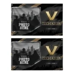 Vanderbilt Commodores House Flag Custom Framed Photo Black Best Selling